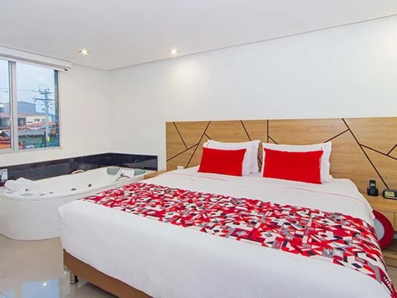 Habitación Suite del Hotel OBO en Medellín